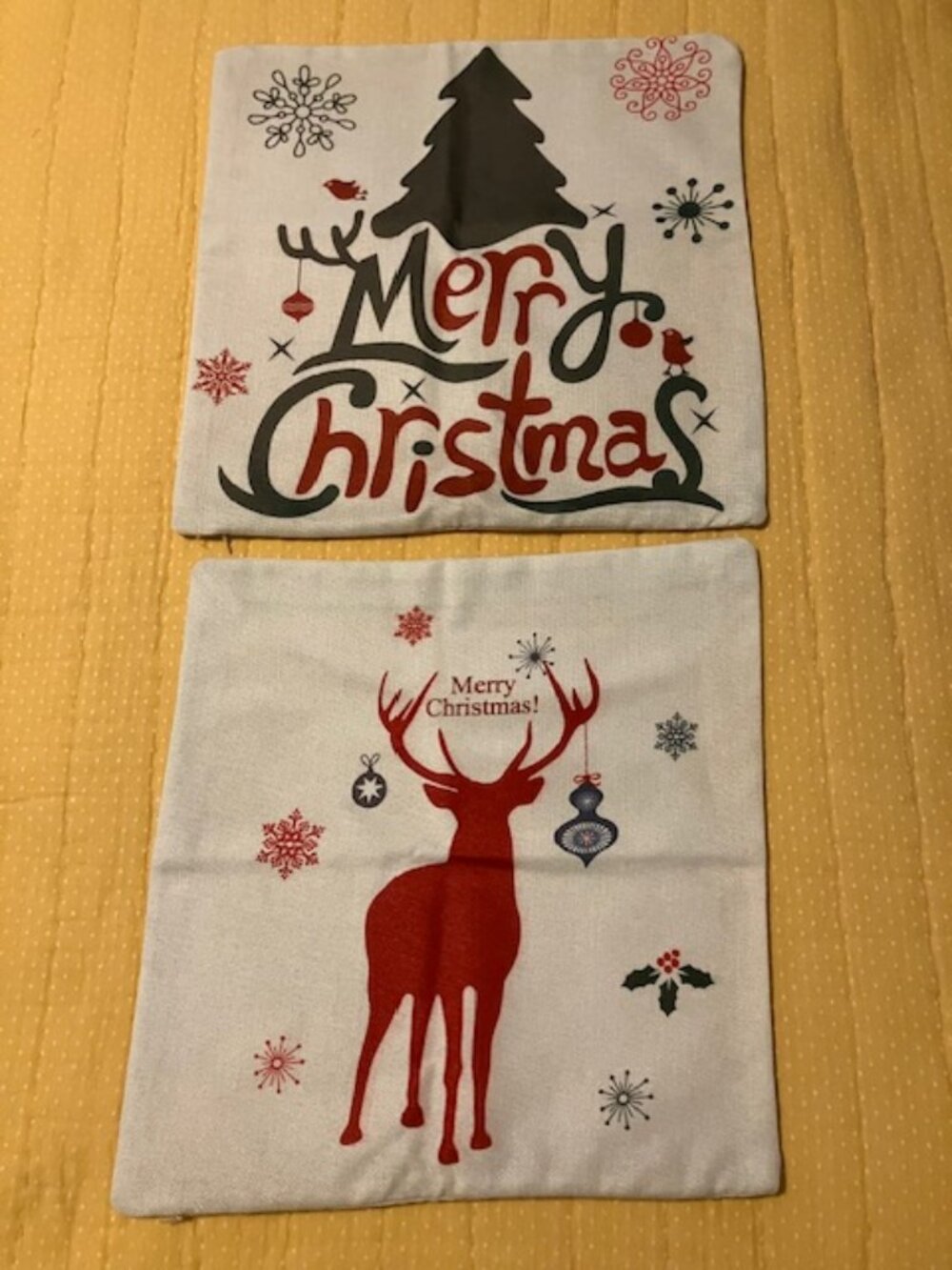 Christmas pillow covers